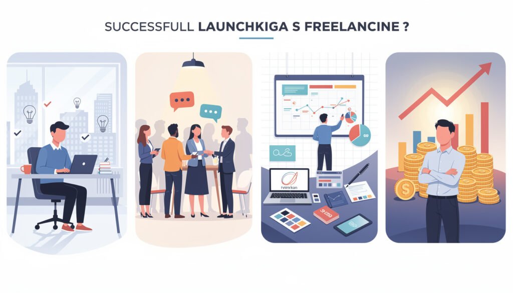 découvrez les 5 étapes clés pour réussir le lancement de votre activité freelance en entrepreneuriat et transformer votre projet en succès.