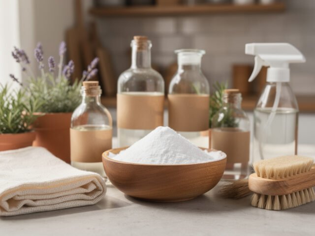 Entretien : Astuces de grand-mère pour nettoyer sa maison au naturel (vinaigre, bicarbonate).