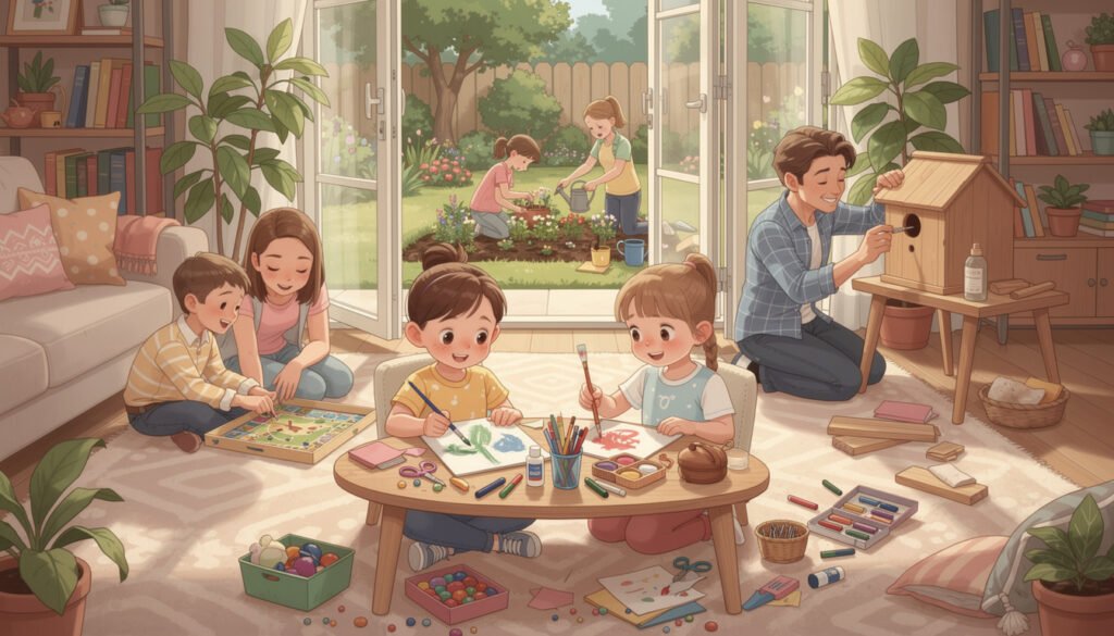 découvrez des idées d'activités créatives et ludiques sans écran pour occuper les enfants le mercredi en famille, favorisant le partage et le développement.