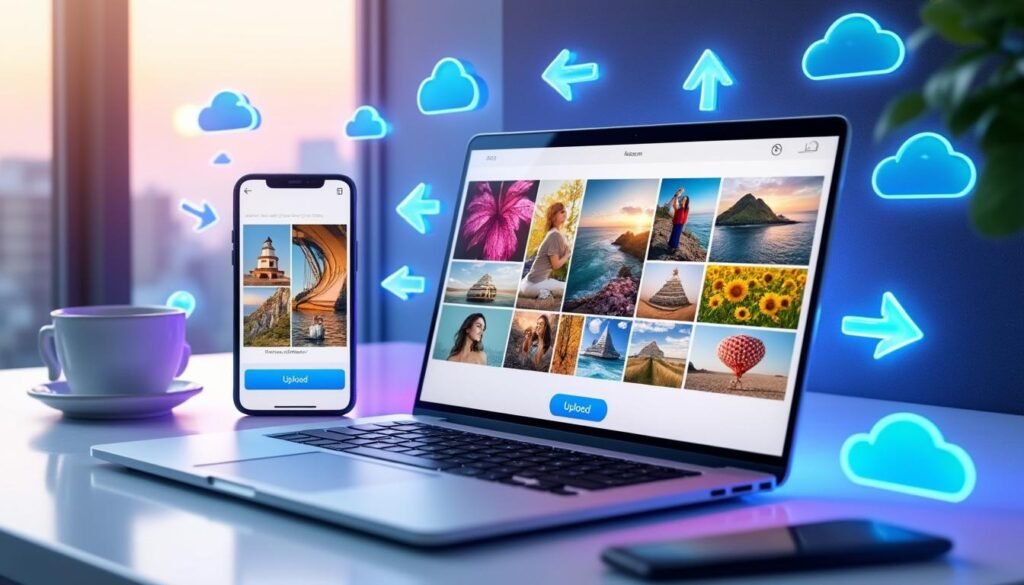 hébergeur d'images simple et rapide pour télécharger, stocker et partager vos photos en ligne facilement avec vos proches.