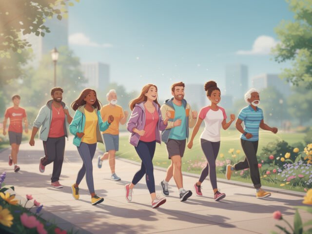 Sport : Les bienfaits de la marche rapide pour la santé mentale.