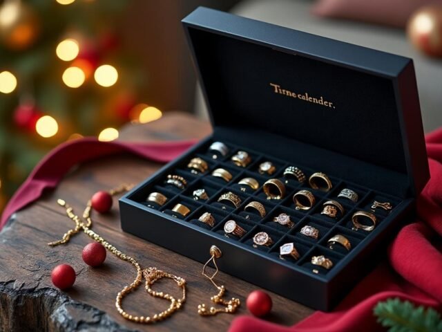 Offrir un calendrier de l avent bijoux acier inoxydable