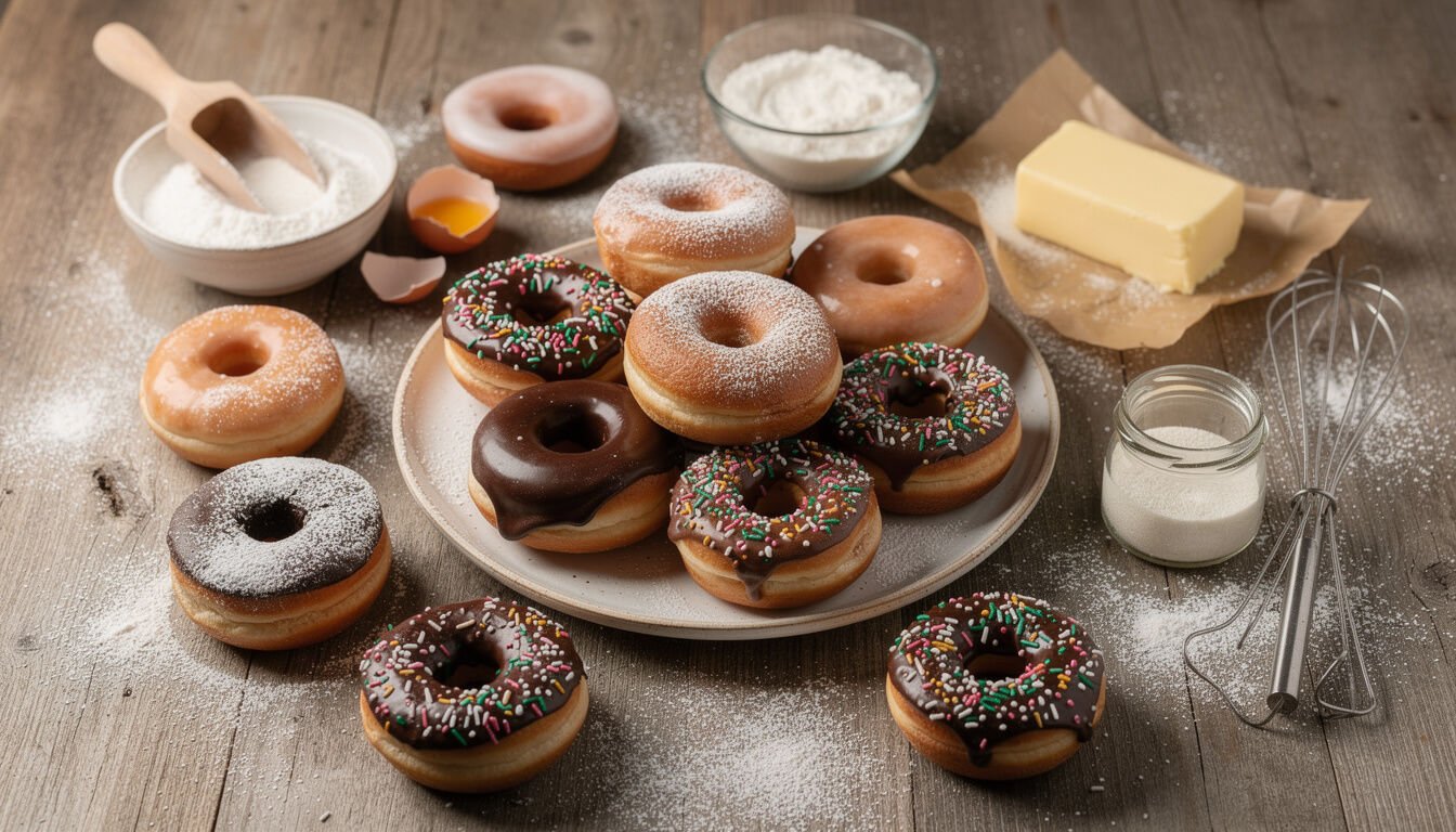 Découvrez notre recette facile de donuts moelleux pour un goûter gourmand fait maison. Simple à réaliser, idéale pour toute la famille !