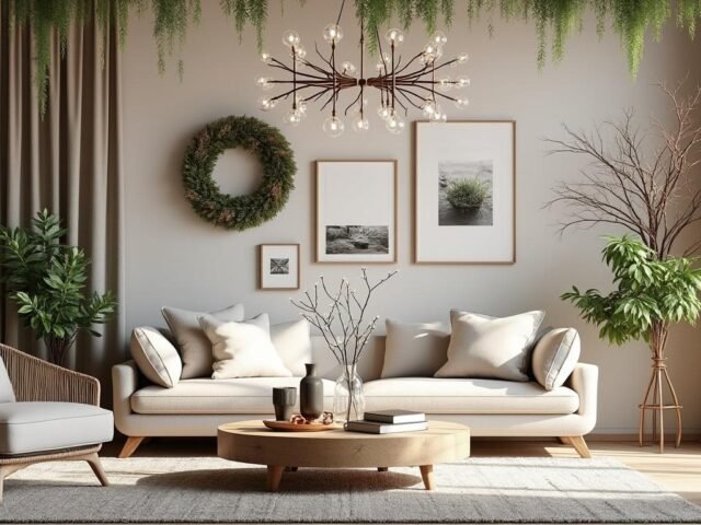 10 idées créatives pour décorer avec des branchages naturels