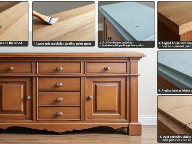 5 erreurs à éviter quand on peint un meuble en bois verni