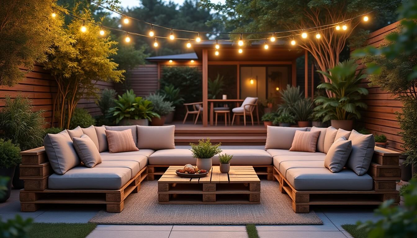 Découvrez 50 idées créatives et faciles pour recycler des palettes en bois et donner une nouvelle vie à vos matériaux tout en décorant votre intérieur ou jardin.