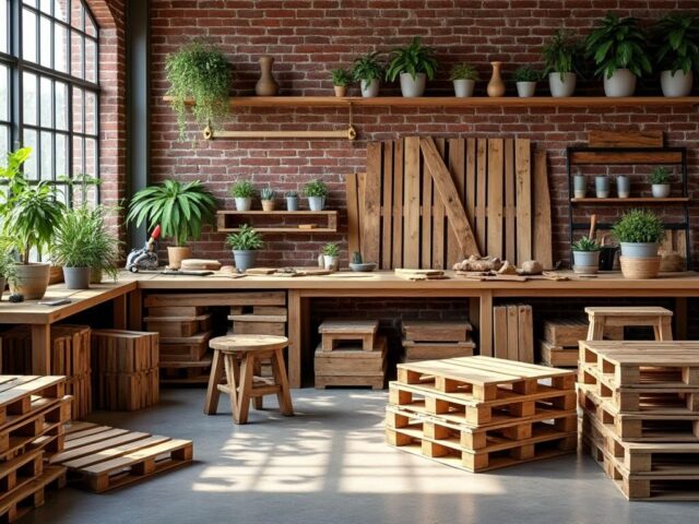 50 idées créatives pour recycler des palettes en bois facilement