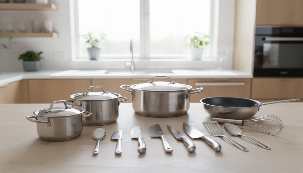 Découvrez notre analyse complète des ustensiles en inox Cuisinox : qualité, durabilité et performance pour votre cuisine. Avis détaillé et conseils d'achat.