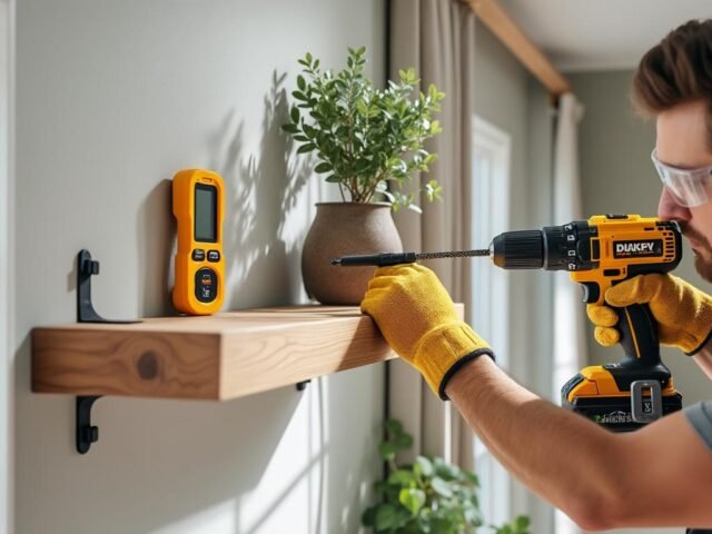 Comment fixer une étagère lourde sur un mur en Placo sans tout casser