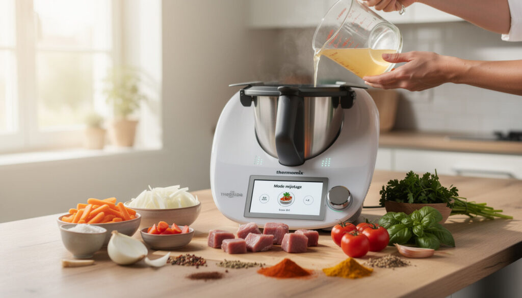 Découvrez notre guide complet sur la fonction mijotage du Thermomix®, pour réussir toutes vos recettes avec précision et saveur.