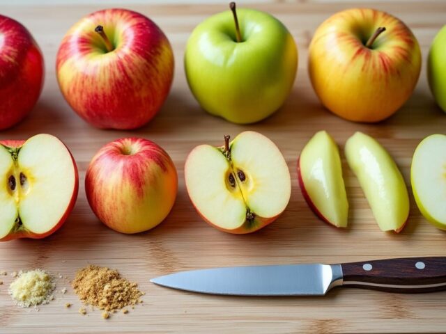 Tableau des variétés de pommes : caractéristiques et usages