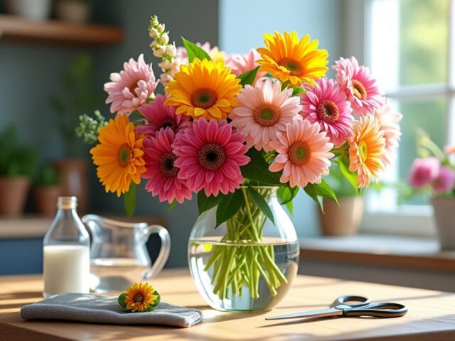Comment faire durer un bouquet de fleurs coupées deux fois plus longtemps