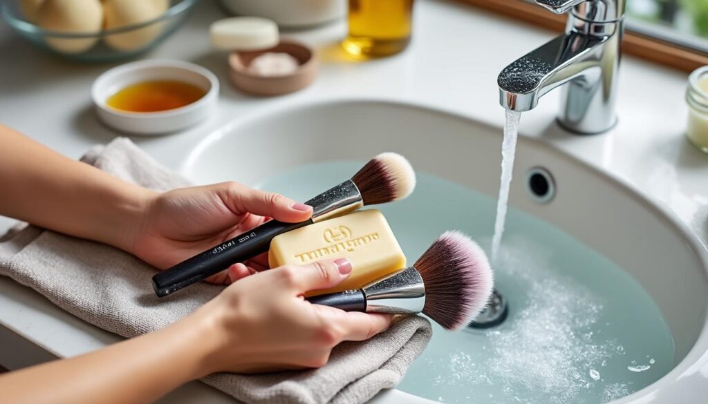 découvrez comment nettoyer facilement vos pinceaux de maquillage sans utiliser de produit spécialisé, avec des astuces simples et efficaces pour préserver vos outils de beauté.