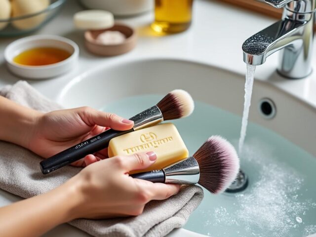 Comment nettoyer ses pinceaux de maquillage sans produit spécialisé