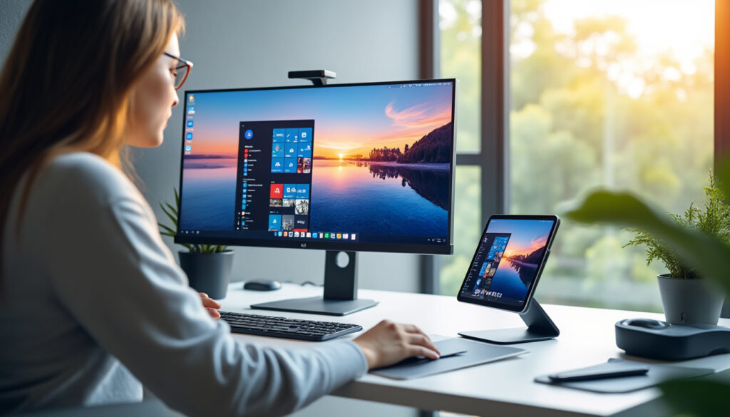 découvrez comment utiliser votre tablette comme deuxième écran pour votre pc et améliorer votre productivité facilement grâce à nos astuces simples et efficaces.